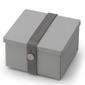 Uhmm Box No 2. Light Grey Box/Dark Grey Strap - 1 stk