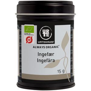 Urtekram Ingefær, økologisk - 15 gr