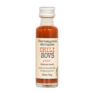 Plantemageren Rød Chili sovs "ekstrem stærk" Ø - 20 ml