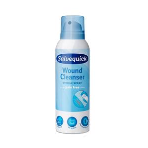 Salvequick Wound Cleanser renser sår uden at svie 100 ml.