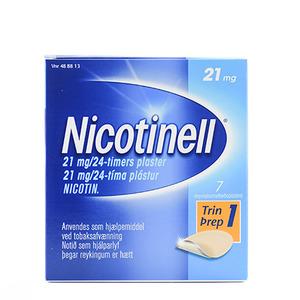 Nicotinell Nikotinplaster 21 mg/24 timer - 7 plastre
