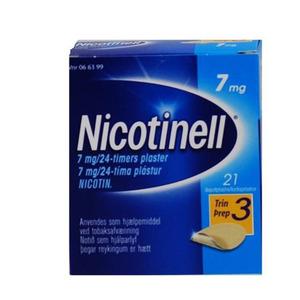 Nicotinell Nikotinplaster 7 mg/24 timer - 21 plastre