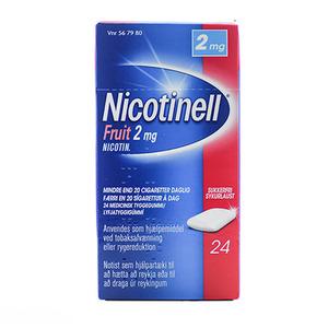 5: Nicotinell Tyggegummi Fruit 2 mg - 24  stk.