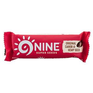 9bar original m.carob overtræk (Wholebake) - 40 gr