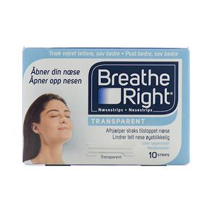 Breathe Right Næsestrips åbner din næse 10 stk.