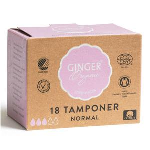 Ginger Organic økologisk Tampon Normal Ø - Med24.dk