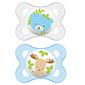 MAM Original silk teat 0-6 mdr - dreng - 2 stk
