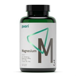 Puori M3 Magnesium, 300 mg - 120 kap