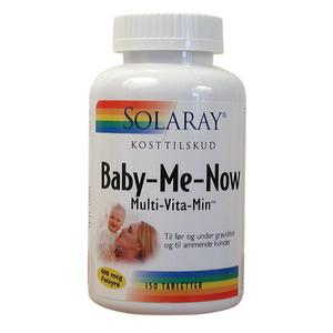 Solaray Baby-Me-Now vitaminer 150 tabletter - med24