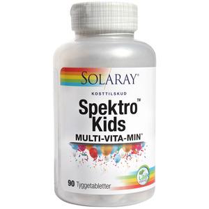 Solaray Spektro Kids MultiVitamin med 90 tyggetabletter - med24