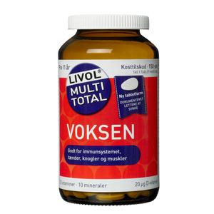 Livol Multi Total Voksen 150 tabletter