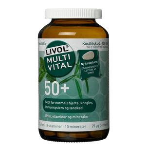 Livol Multi Vital 50+ 150 tabletter - med24