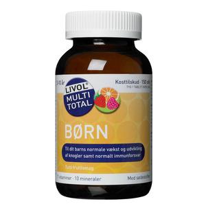 Livol Multi Total Børn (Tutti Frutti) 150 tabletter - med24