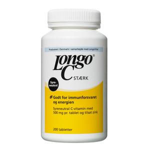 Longo C-vitamin kosttilskud zink immunforsvar - Med24.dk