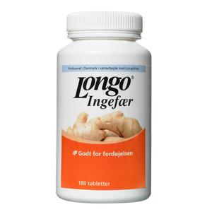 Longo Ingefær kosttilskud fordøjelse immunforsvar - Med24.dk