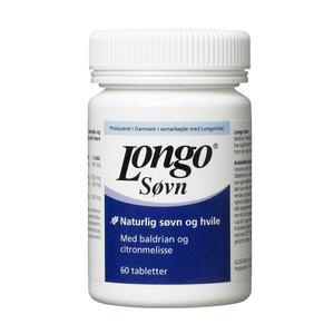 Longo Søvn kosttilskud søvnbesvær natteuro søvnproblemer - Med24.dk