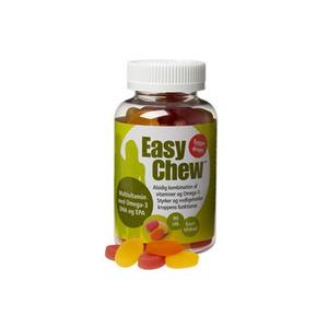 EasyChew Multivitamin m. Omega 3 - 90 stk
