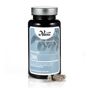Nani Zink kosttilskud hår hud negle - Med24.dk