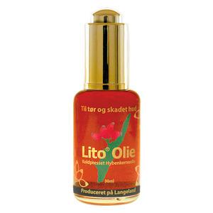 13: Lito Olie Koldpresset Hybenkerneolie - 30 ml.