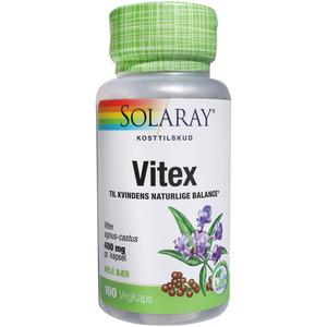 Solaray Vitex Agnus Castus 100 kapsler