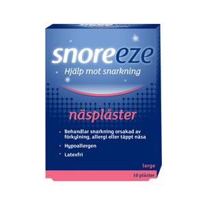 Snoreeze Næseplaster snorke - Large - Med24.dk