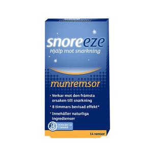 Snoreeze oral strips