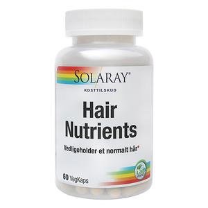 Solaray Hair Nutrient til vedligeholdelse af et normalt hår 60 kapsler - med24