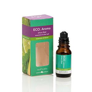 ECO. Rollerball - Sinus Clear aromaterapi forkølelse influenza - Med24.dk