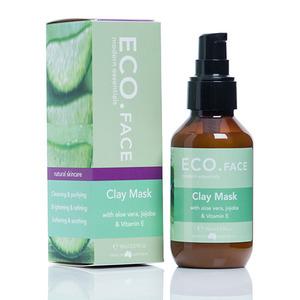 ECO. Clay Mask ansigtmaske fugt rens alle hudtyper - Med24.dk