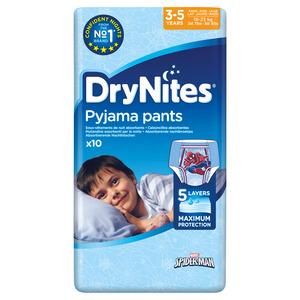 DryNites Boy 3-5 år - 10 stk.