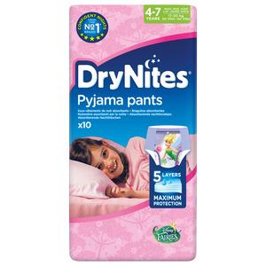 Drynites Girl 4-7 år - 10 stk.