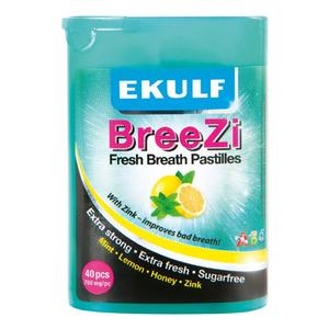 Ekulf BreeZi Fresh Breath pastiller 40 stk. - med24