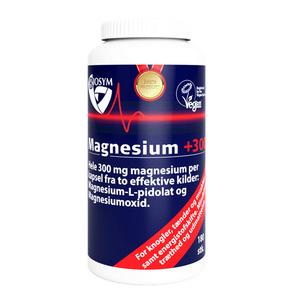 Magnesium +300 mg - 180 vegetabilske kapsler