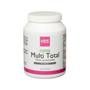 NDS Multi Total - multivitamin og mineral - 90 tab