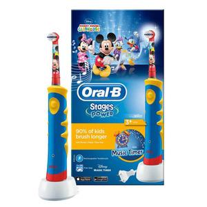 Oral-B Stages eltandbørste med musik, Mickey Mouse