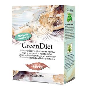 Natur Energi GreenDiet hjælp til slankekuren 60 tabletter