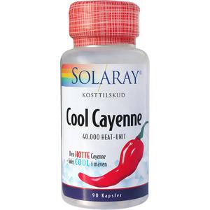 Solaray Cool Cayenne - 90 kapsler