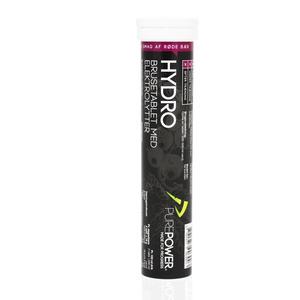 PurePower Hydro Brusetabletter røde bær - 20 stk