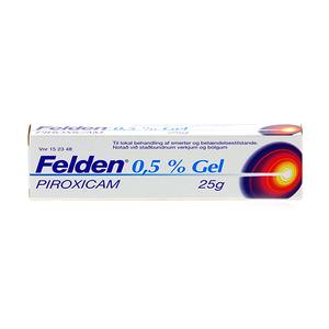 Felden Gel 0,5 % lokale smerter - Med24.dk