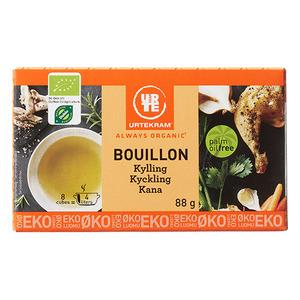 Urtekram Bouillon kylling Ø - 8 x 11 g
