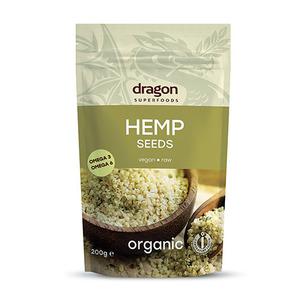 8: Dragon Superfoods hampefrø afskallede Ø - 200 g