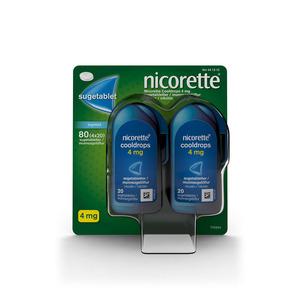 Nicorette Cooldrops 4 mg - 80 sugetabletter