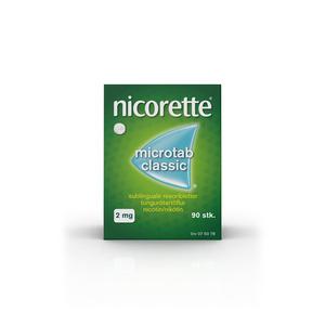 Nicorette Microtab Classic 2 mg - 90 stk
