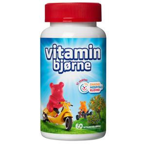 Longo Vitaminbjørne til voksne og børn fra 11 år