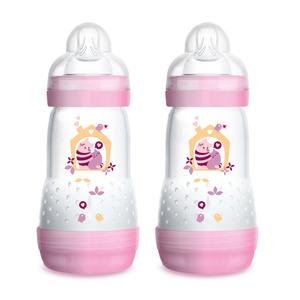  MAM Anti-colic sutteflaske 260 ml - lyser&oslash;d - 2 stk