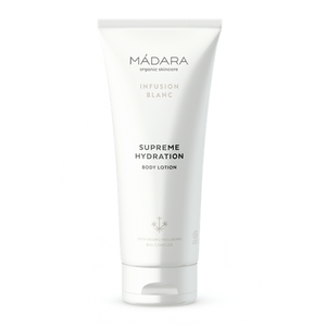Mádara Organic Skincare, Madara Infusion Blanc Supreme Hydration Body Lotion - 200 ml Billede af Mádara Organic Skincare, Madara Infusion Blanc Supreme Hydration Body Lotion - 200 ml