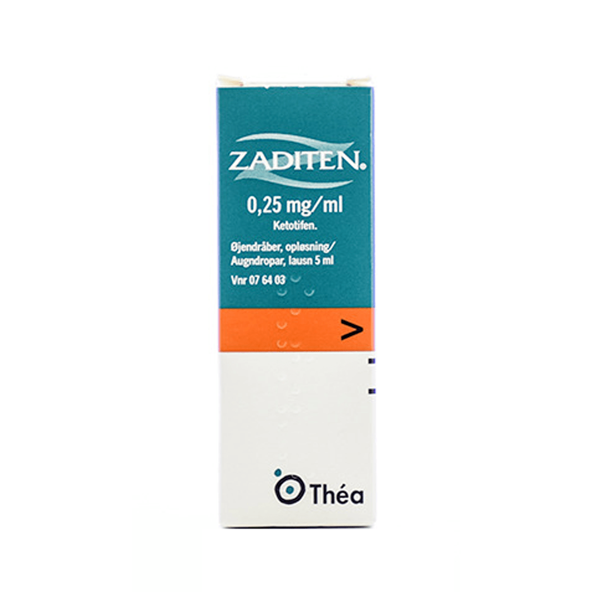 Zaditen øjendråber 0,25 mg/ml - 5 - Køb hos Med24.dk