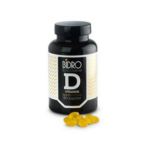 Bidro D-vitamin 38 µg m. appelsinsmag - 90 kap