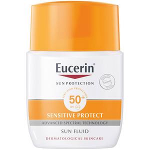 Eucerin Sun Fluid SPF50 - 50 ml solcreme med mat finish