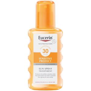 Eucerin Sun Spray Transparent SPF30 - 200 ml solcreme til fedtet hud